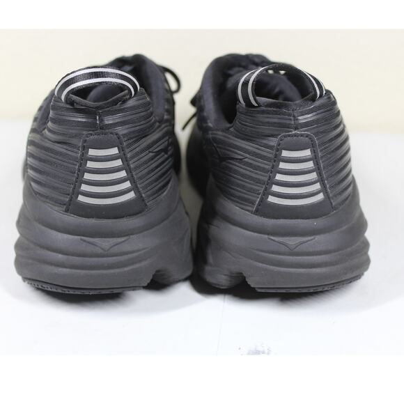 Hoka shoes Bondi 6 Triple Black Women’s 9 - Picture 3 of 7